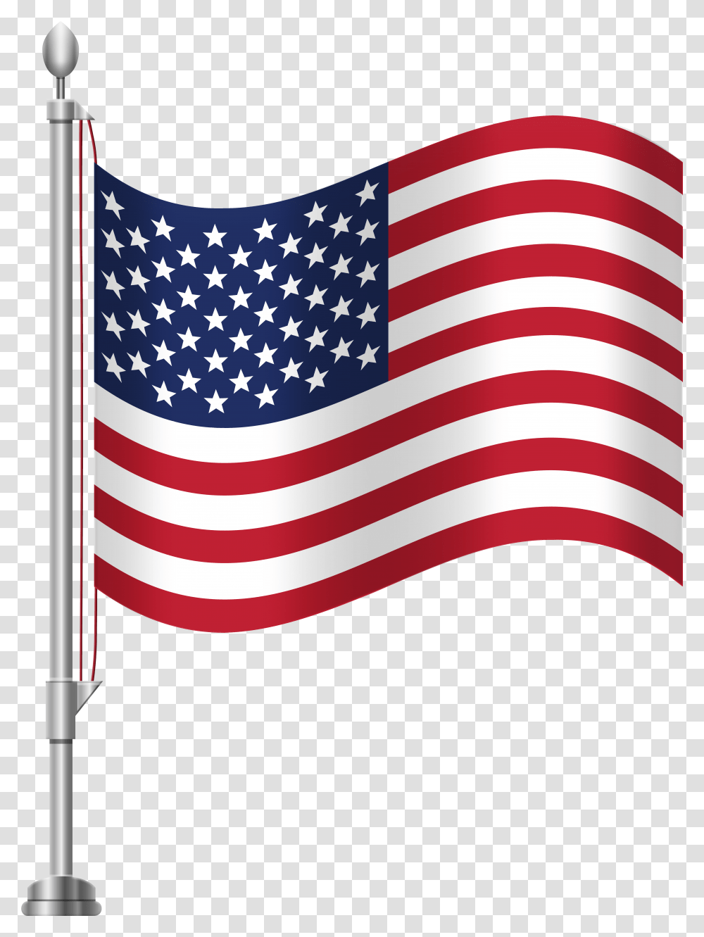 United States Of America Flag Clip Art, American Flag Transparent Png