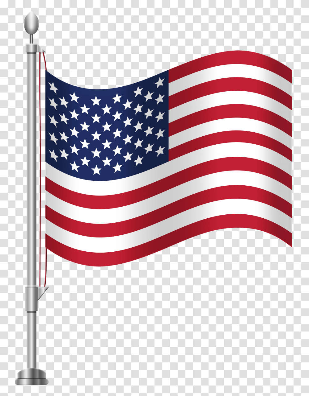 United States Of America Flag Clip Art, American Flag Transparent Png