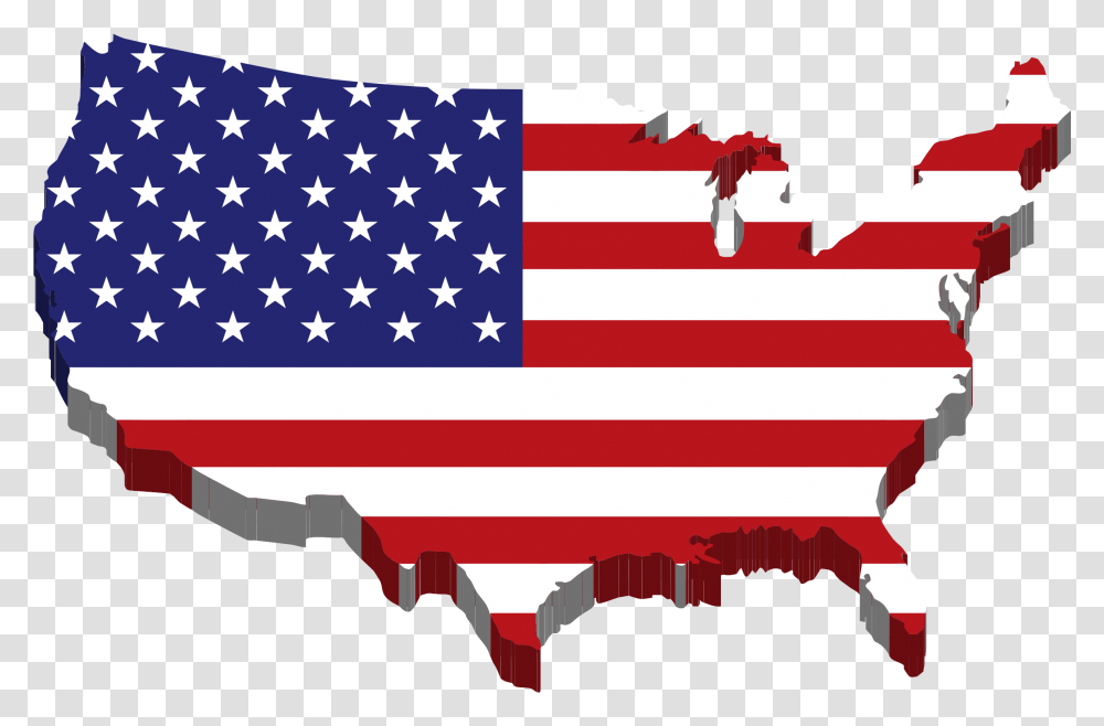 United States Of America Map Flag, American Flag, Person, Human Transparent Png