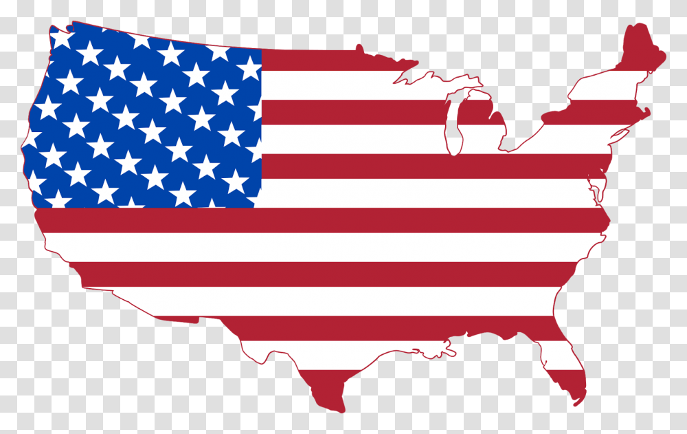 United States Of America Map Flag, Person, Human, American Flag Transparent Png