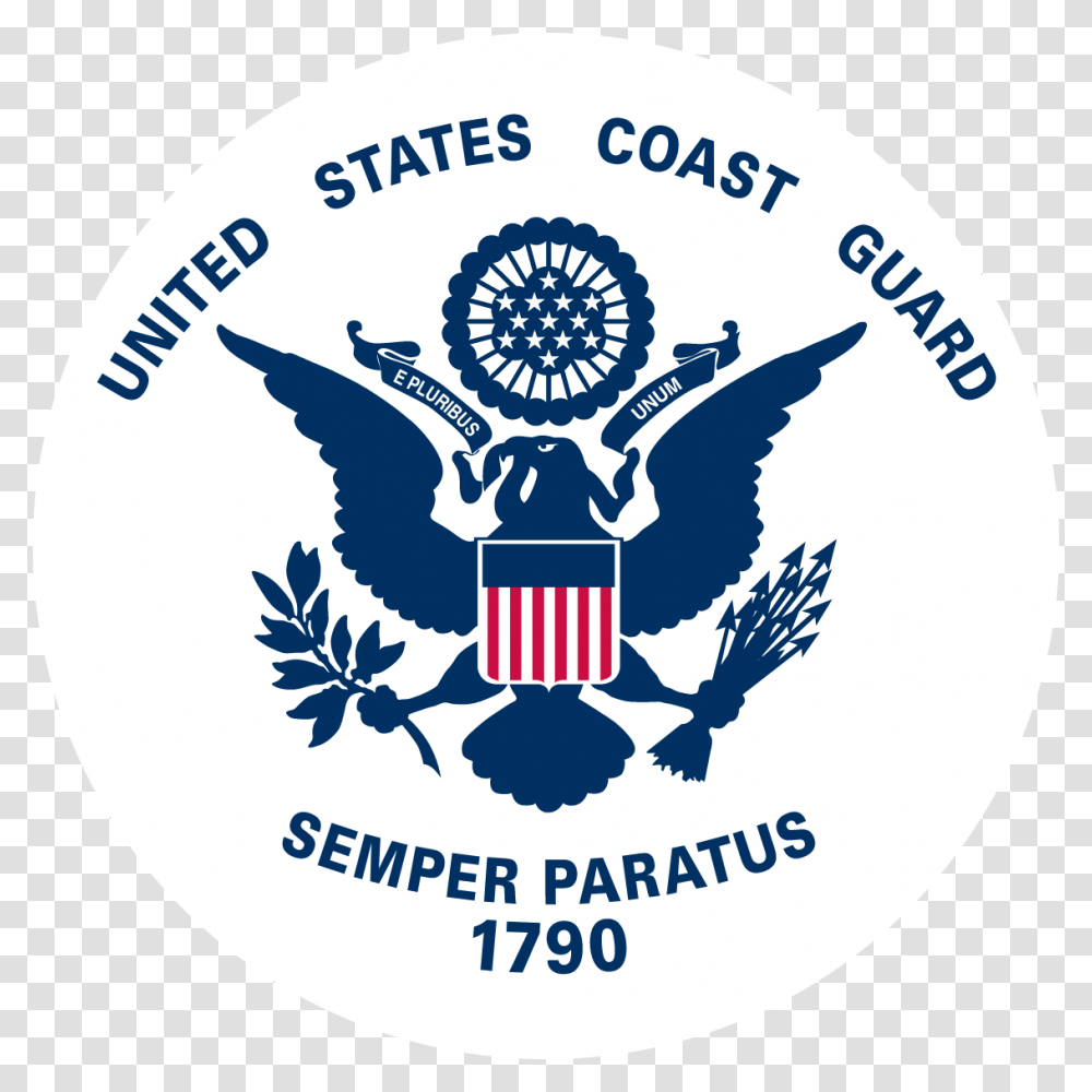 United States Of Coast Guard, Emblem, Logo, Trademark Transparent Png