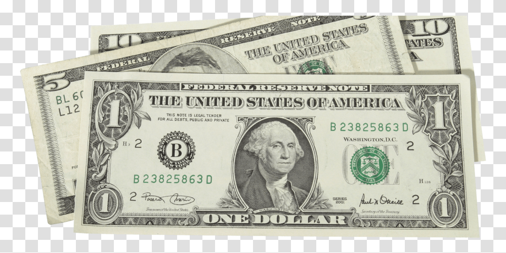 United States One Dollar Bill United States Dollar Dollar Bill Background, Person, Human, Money Transparent Png