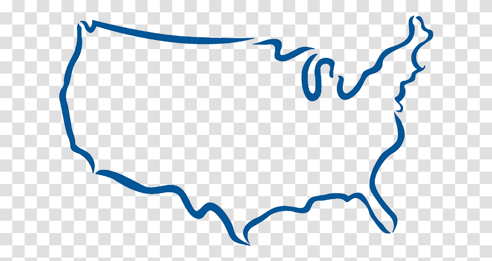 United States Outline Outline Of United States, Outdoors, Nature Transparent Png