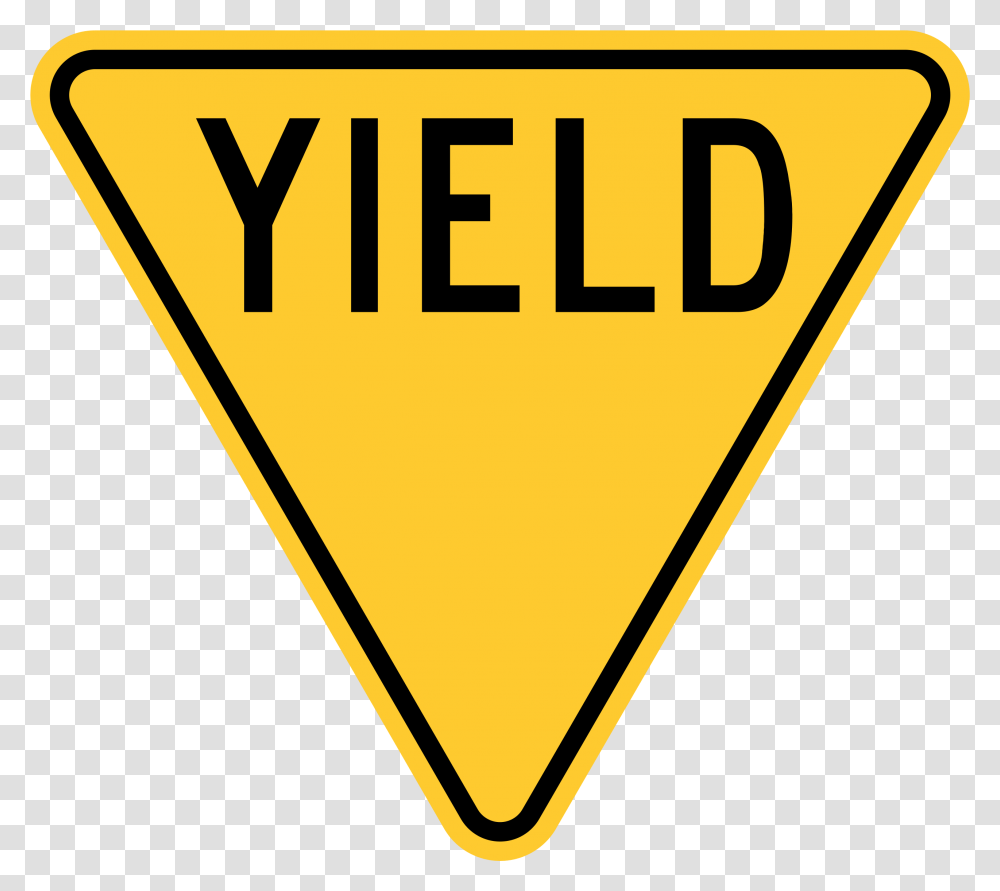 United States Sign Yield Sign Transparent Png