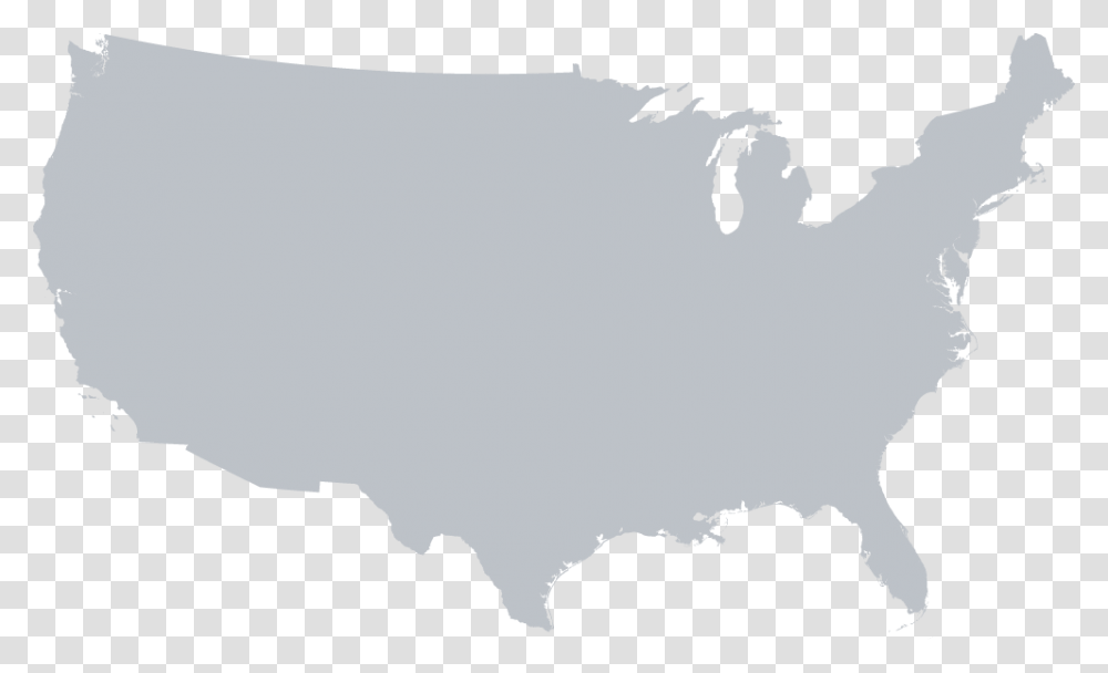 United States Vector Map Usa Map Vector, Silhouette, Pillow, Cushion, Nature Transparent Png