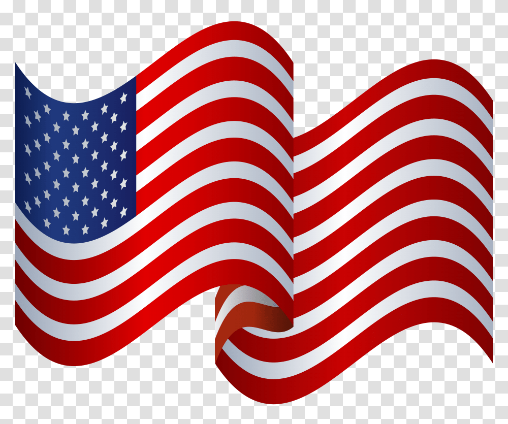 United States Waving Flag Clip Art Gallery, American Flag, Ketchup, Food Transparent Png