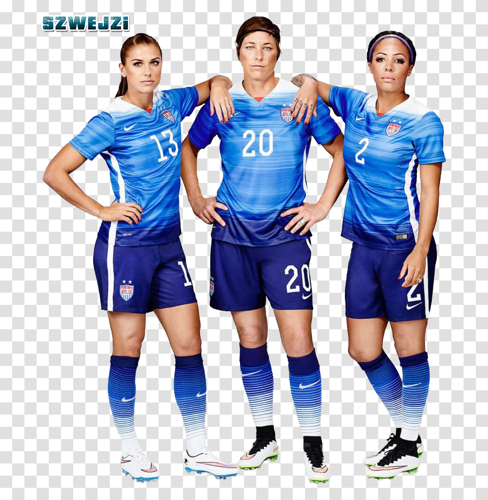 United States Women's National Soccer Team, Person, Shorts, Sphere Transparent Png