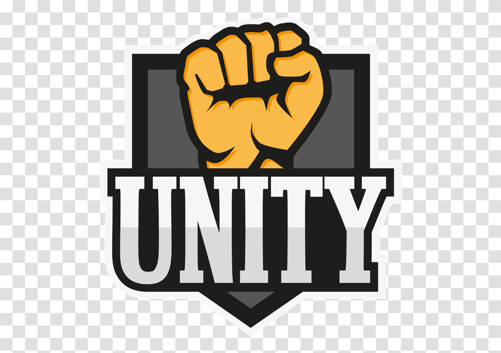 Unity Gaming Org Team Unity Logo, Hand, Fist, Poster, Advertisement Transparent Png