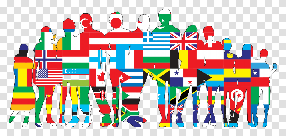 Unity In Diversity World, Collage, Poster, Advertisement Transparent Png