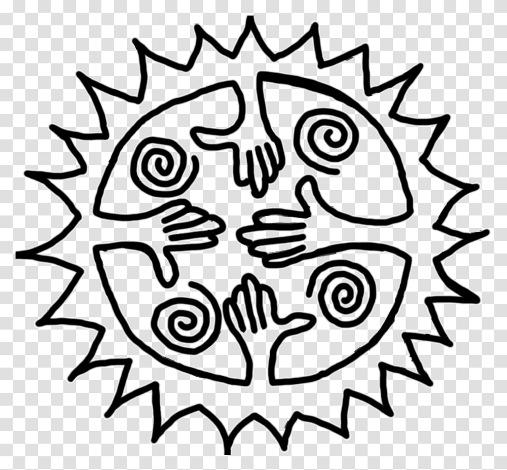Unity Under The Sun Unity In Art Easy Drawing, Emblem, Pillar, Architecture Transparent Png