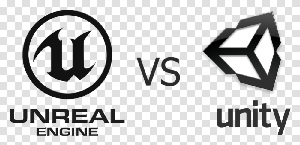 Unity Vs Unreal, Logo, Trademark Transparent Png