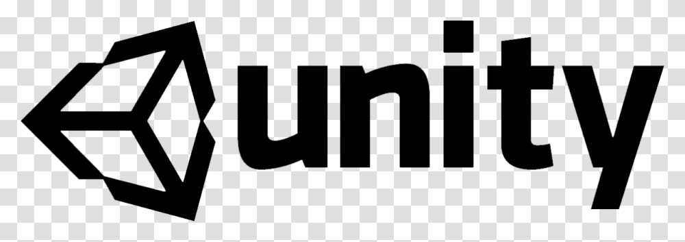 Unitylogo Unity 3d, Silhouette, Cushion Transparent Png