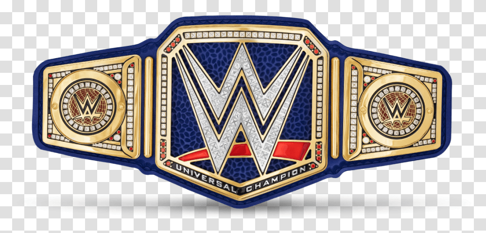 Universal Championship Wwe New Universal Championship Belt, Wristwatch, Logo, Trademark Transparent Png