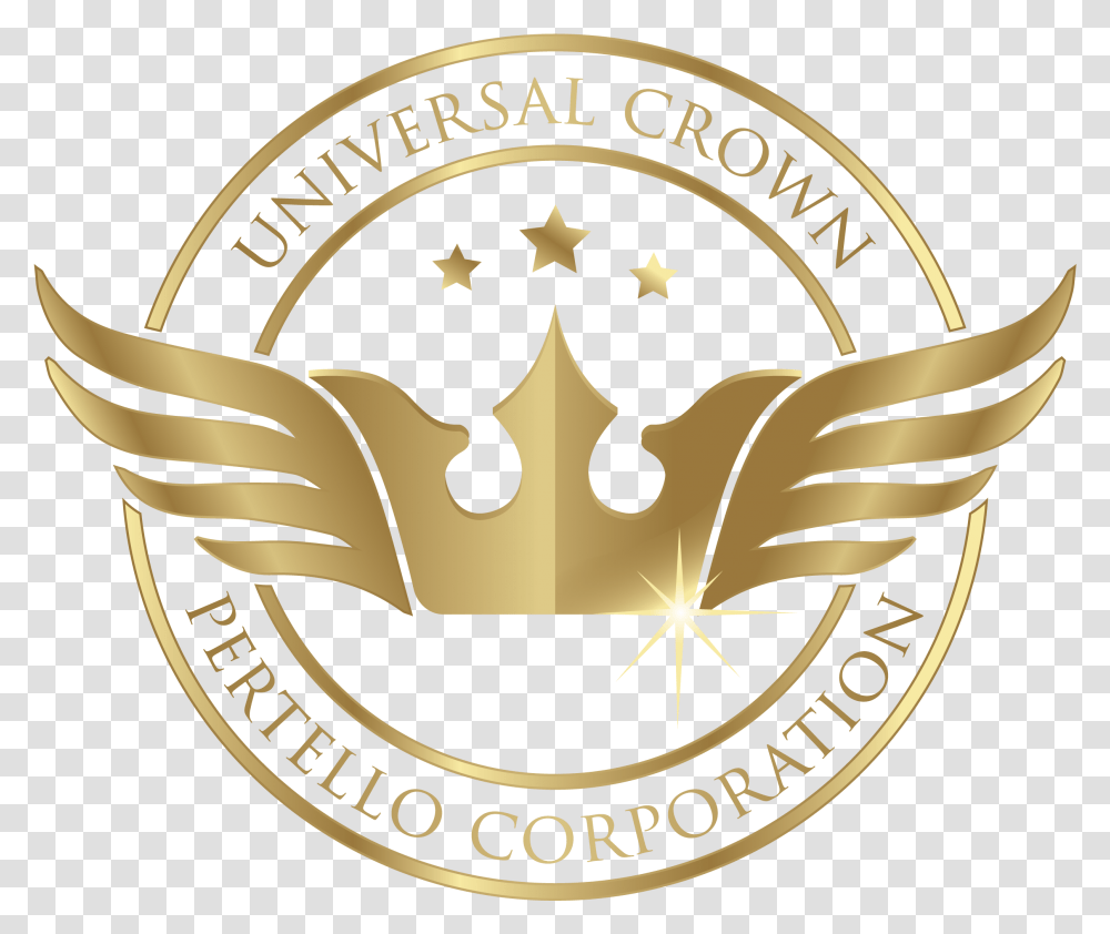 Universal Crown Pertello Corporation - Taking Advertising Solid, Symbol, Logo, Trademark, Emblem Transparent Png