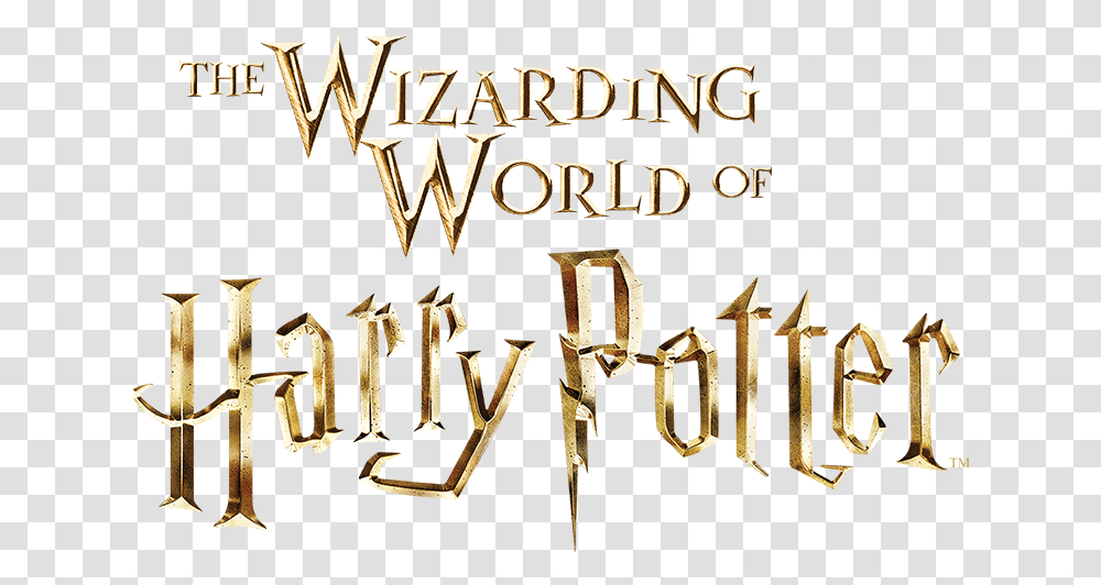Universal Harry Potter Logo, Alphabet, Gold, Book Transparent Png