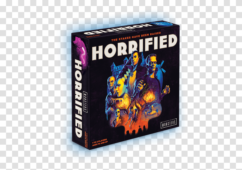 Universal Monsters Ravensburger Board Game Horrified Horrified Game, Person, Human, Dvd, Disk Transparent Png