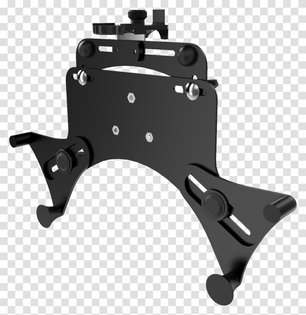 Universal Mount For Tablets Like Apple Ipad And Samsung Tool, Gun, Weapon, Vehicle, Transportation Transparent Png