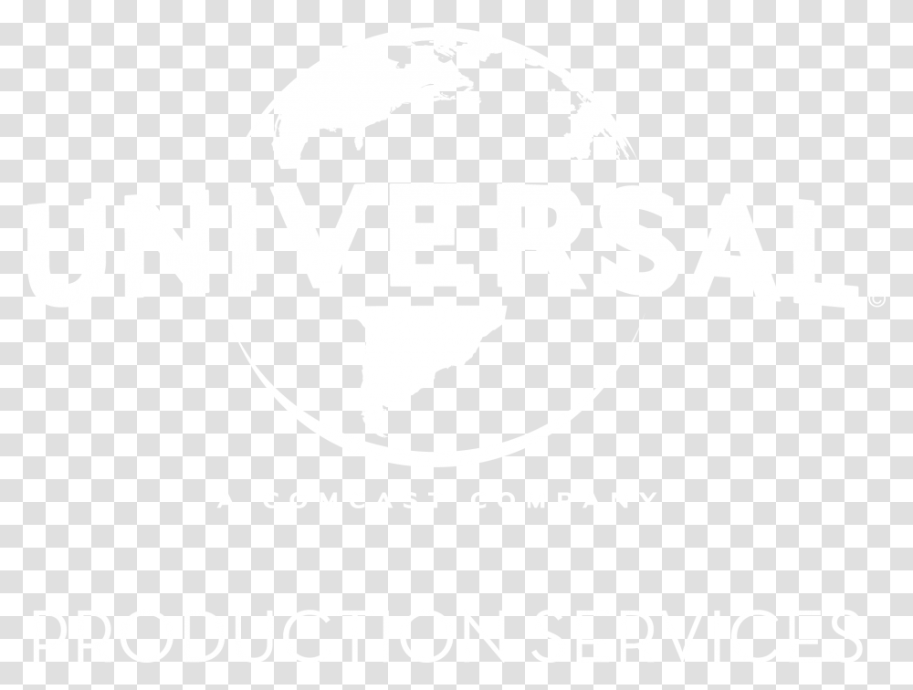 Universal Production Services Logo Graphic Design, White, Texture, White Board Transparent Png