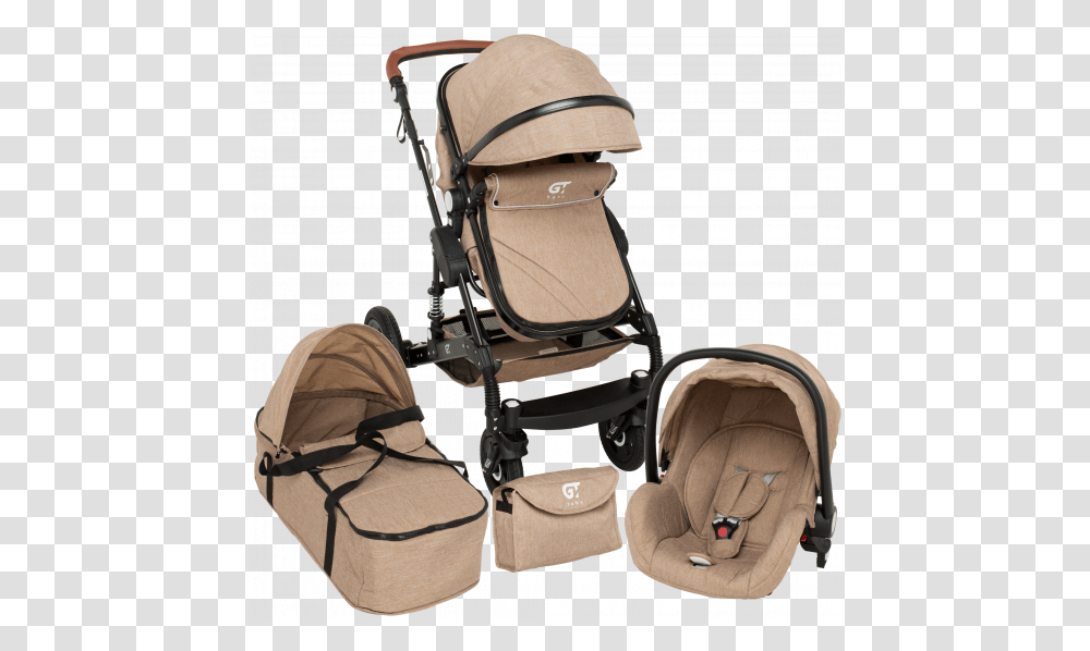 Universal Stroller 3 In 1 Gt Baby 2801 Blackkhaki Black, Chair, Furniture, Helmet Transparent Png