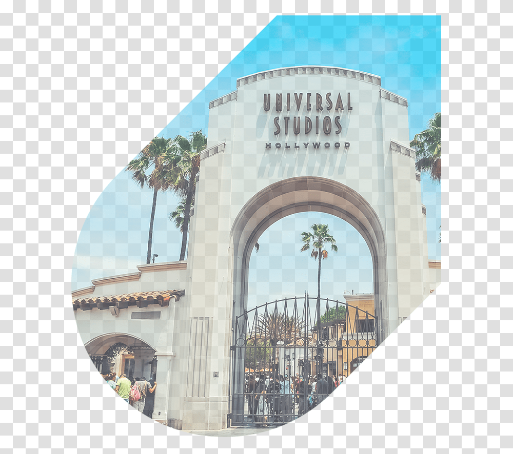 Universal Studios Hollywood, Person, Gate, Villa, House Transparent Png