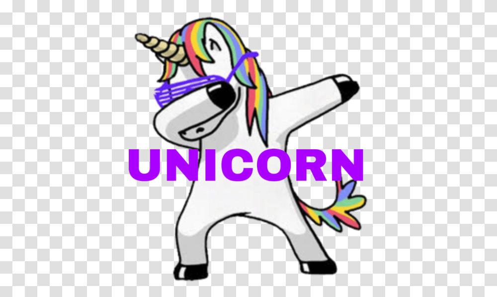 Universe Dabadd A Little Dab Into Your Life Freetoedit Dabbing Unicorn, Label Transparent Png