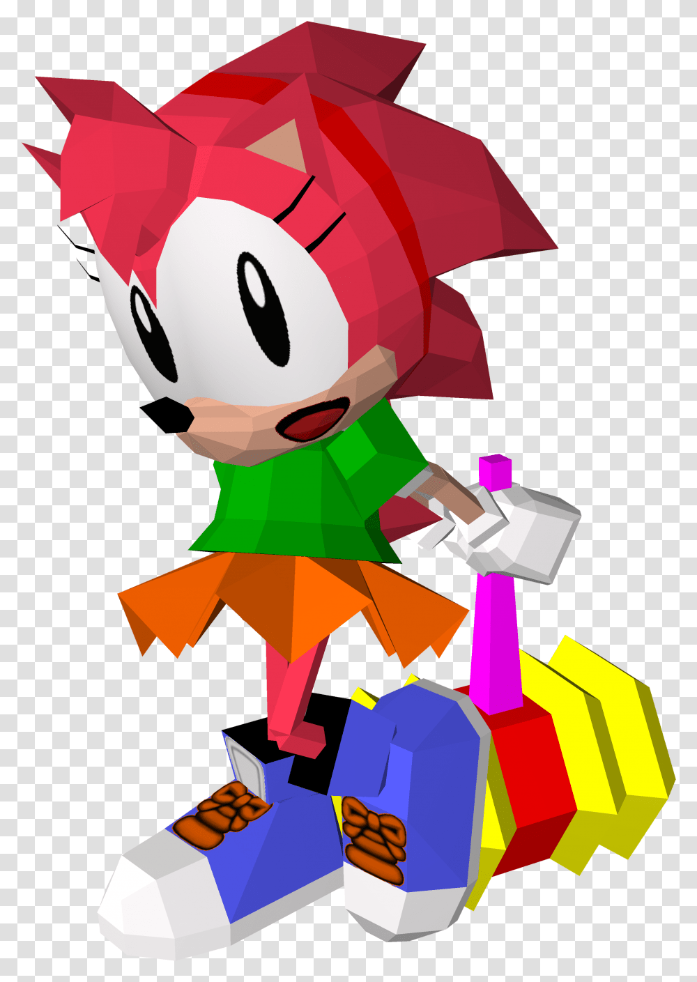 Universe Of Smash Bros Lawl Amy Rose Sonic R, Pinata, Toy Transparent Png