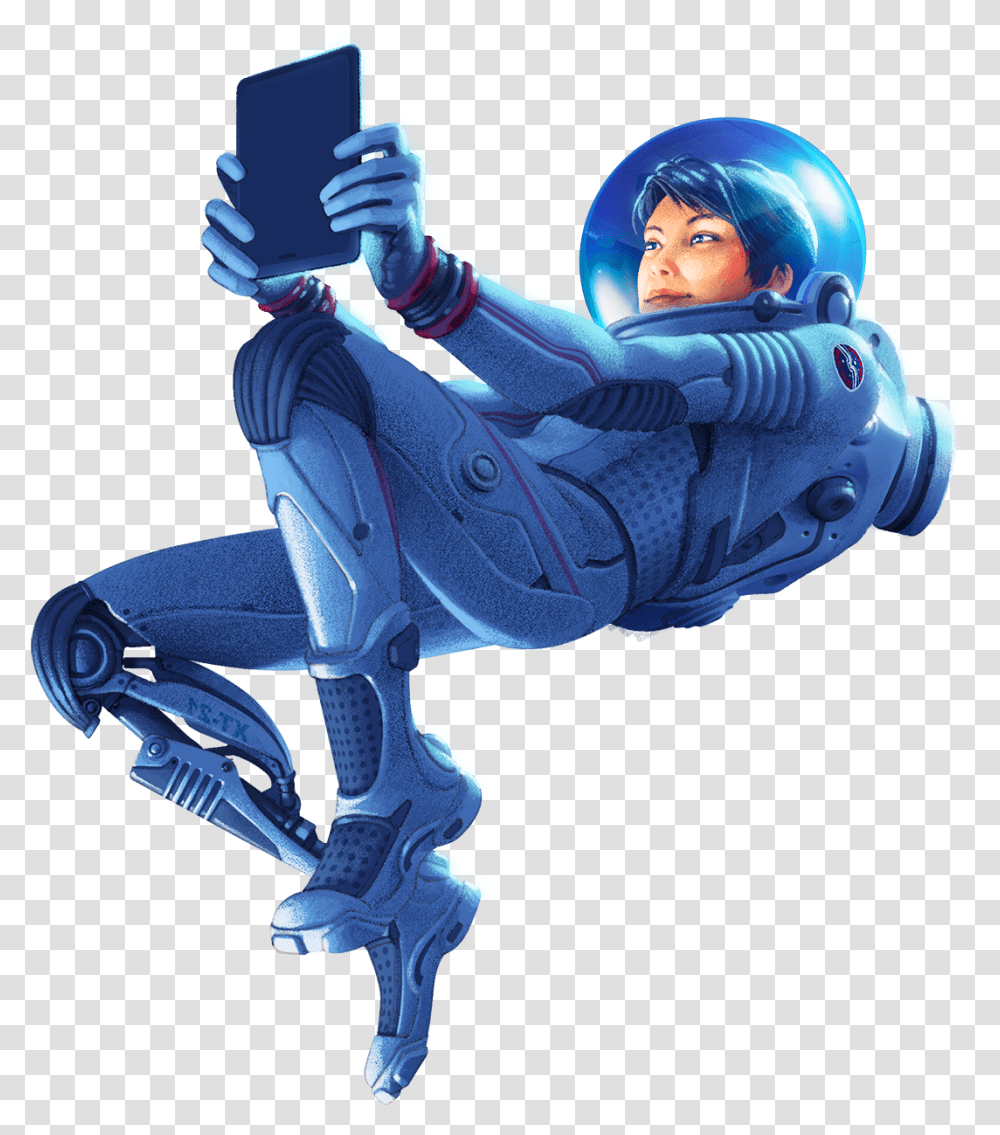 Universe Of Stories Teen, Person, Human, Astronaut, Helmet Transparent Png