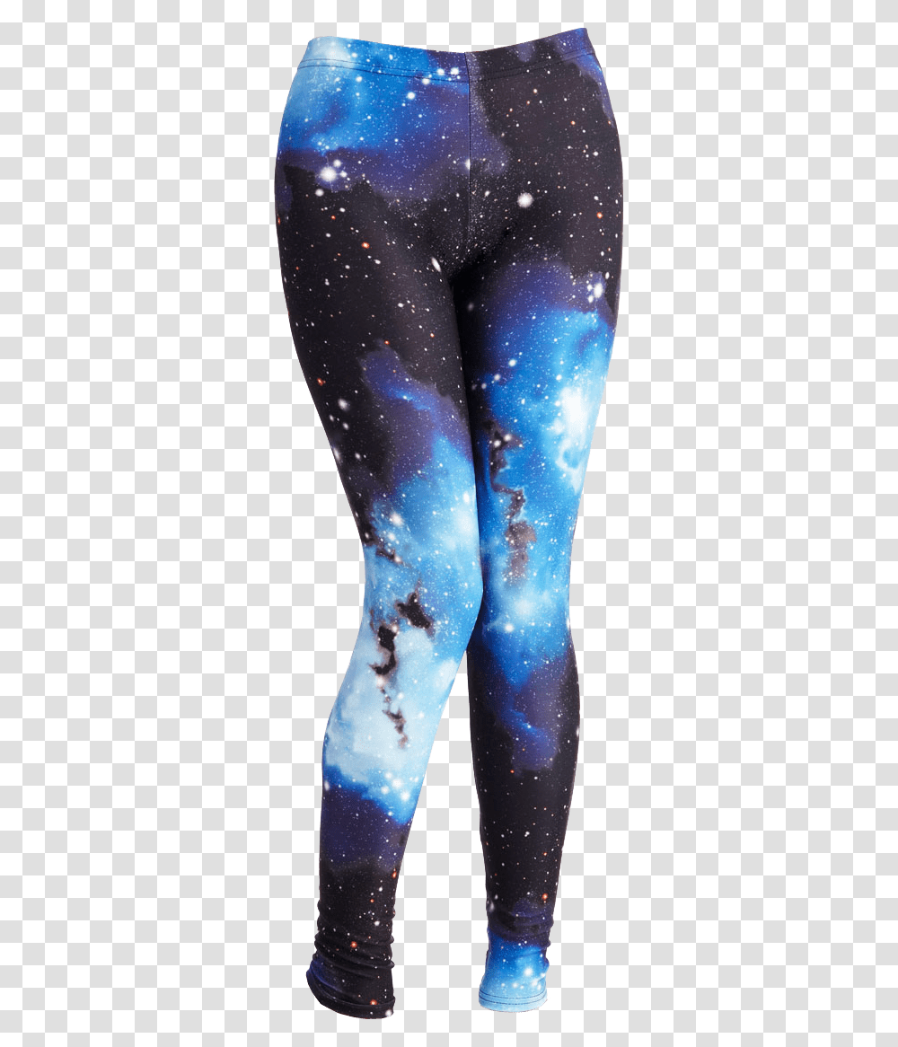 Universe Space Leggings Background Clothing Galaxy Pants No Background, Apparel, Shoe, Footwear, Person Transparent Png