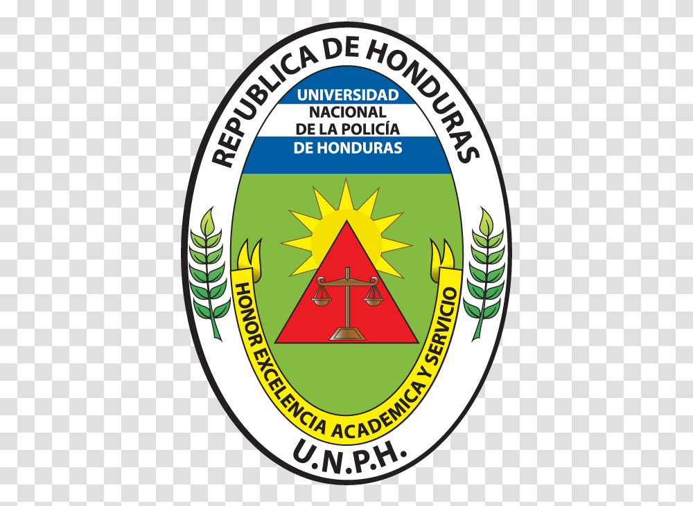 Universidad Nacional De La Policia De Honduras, Label, Logo Transparent Png