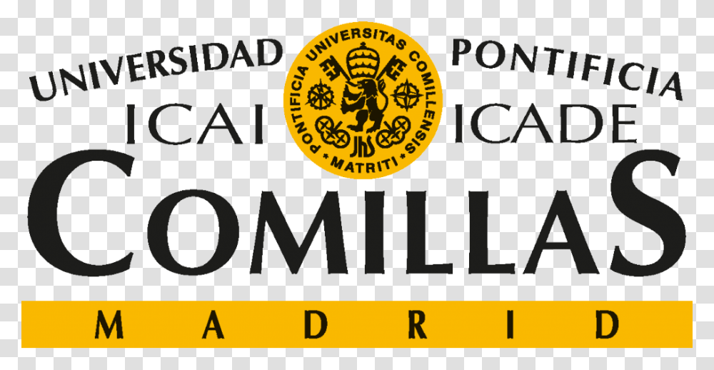 Universidad Pontificia Comillas Icai Icade Comillas Pontifical University, Word, Logo Transparent Png