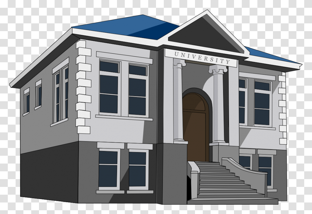 University Building Clip Art, Housing, Handrail, Architecture, Staircase Transparent Png