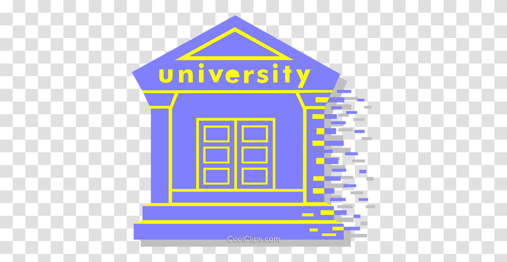 University Building Clip Art, Label, Pac Man, Dye Transparent Png