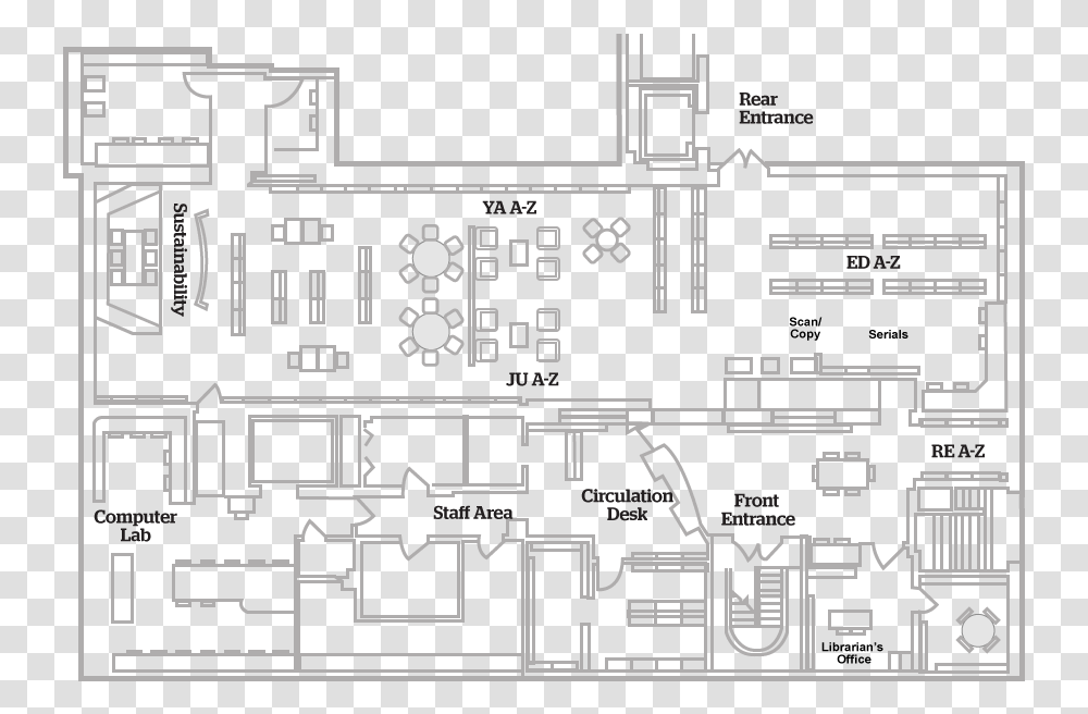 University Laboratory Floor Plan Home Library Floor Plan, Diagram, Plot, Scoreboard Transparent Png