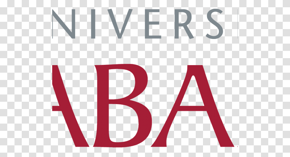 University Of Alabama Clipart Free Download Clip Art, Alphabet, Number Transparent Png