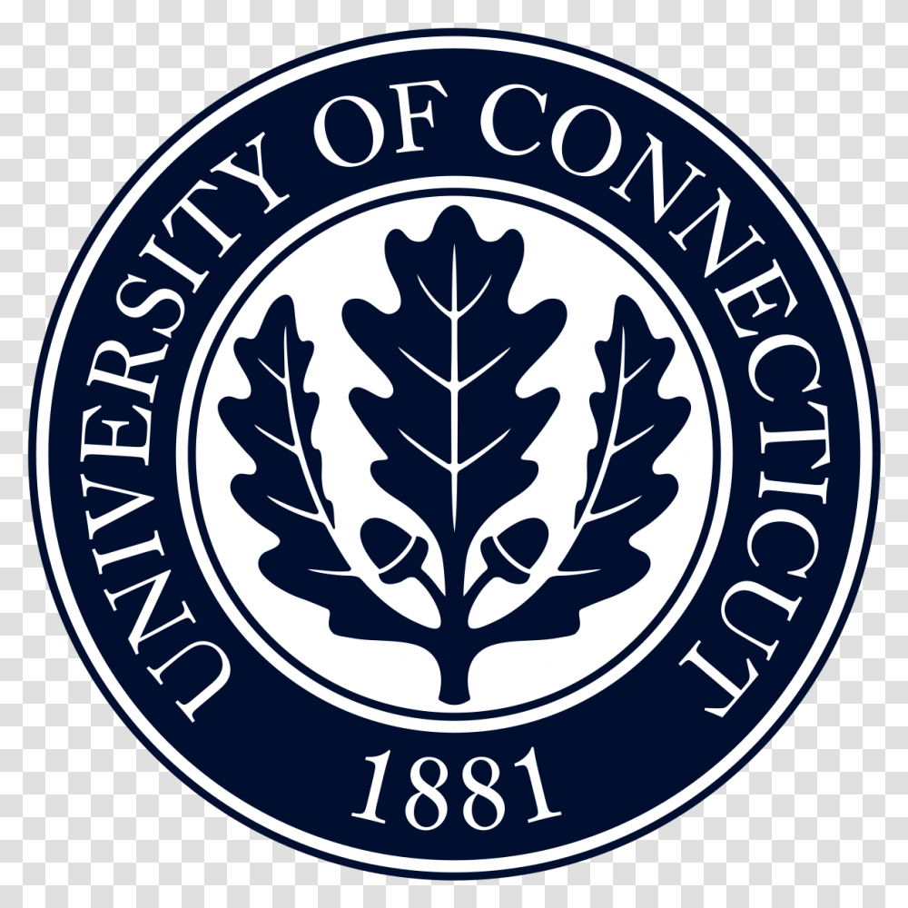 University Of Connecticut University Of Connecticut Logo, Symbol, Trademark, Emblem, Label Transparent Png