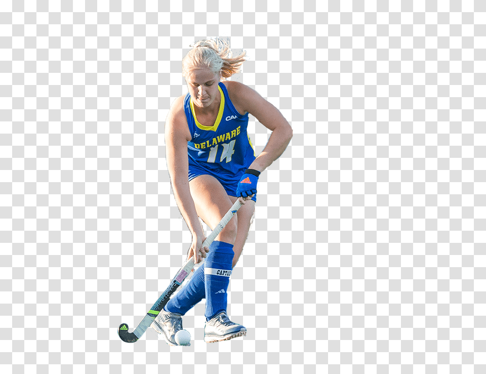 University Of Delaware Blue Hens, Hockey, Team Sport, Person, People Transparent Png