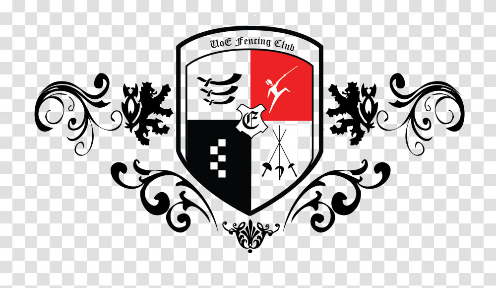 University Of Essex Fencing Club Logo University Of Essex Logo, Armor, Emblem, Shield Transparent Png