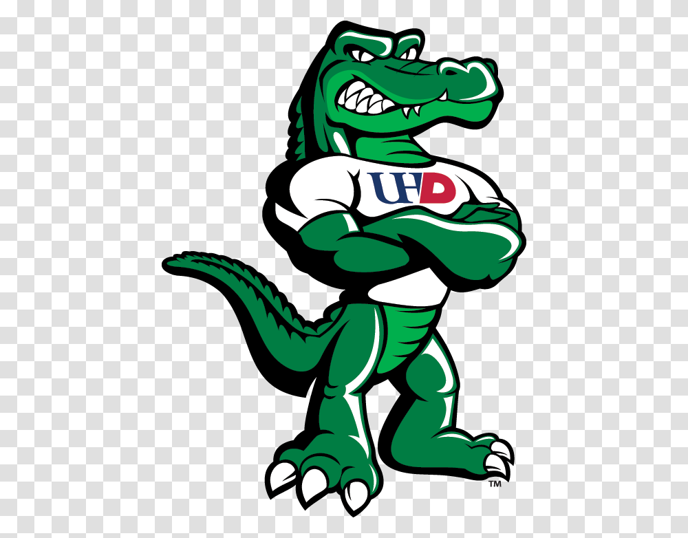 University Of Florida Gators Logo For Kids University Of Houston Downtown Mascot, Dragon, Person, Human, Animal Transparent Png