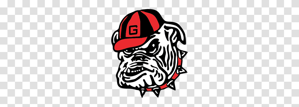 University Of Georgia Bulldogs Logo Vector, Apparel, Label Transparent Png