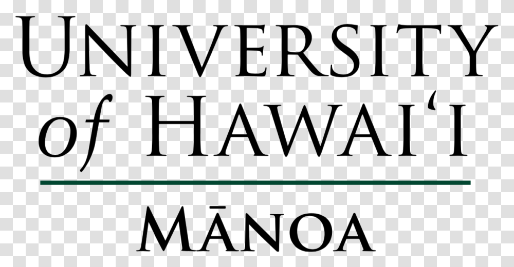 University Of Hawaii At Manoa Logo, Alphabet, Letter, Outdoors Transparent Png