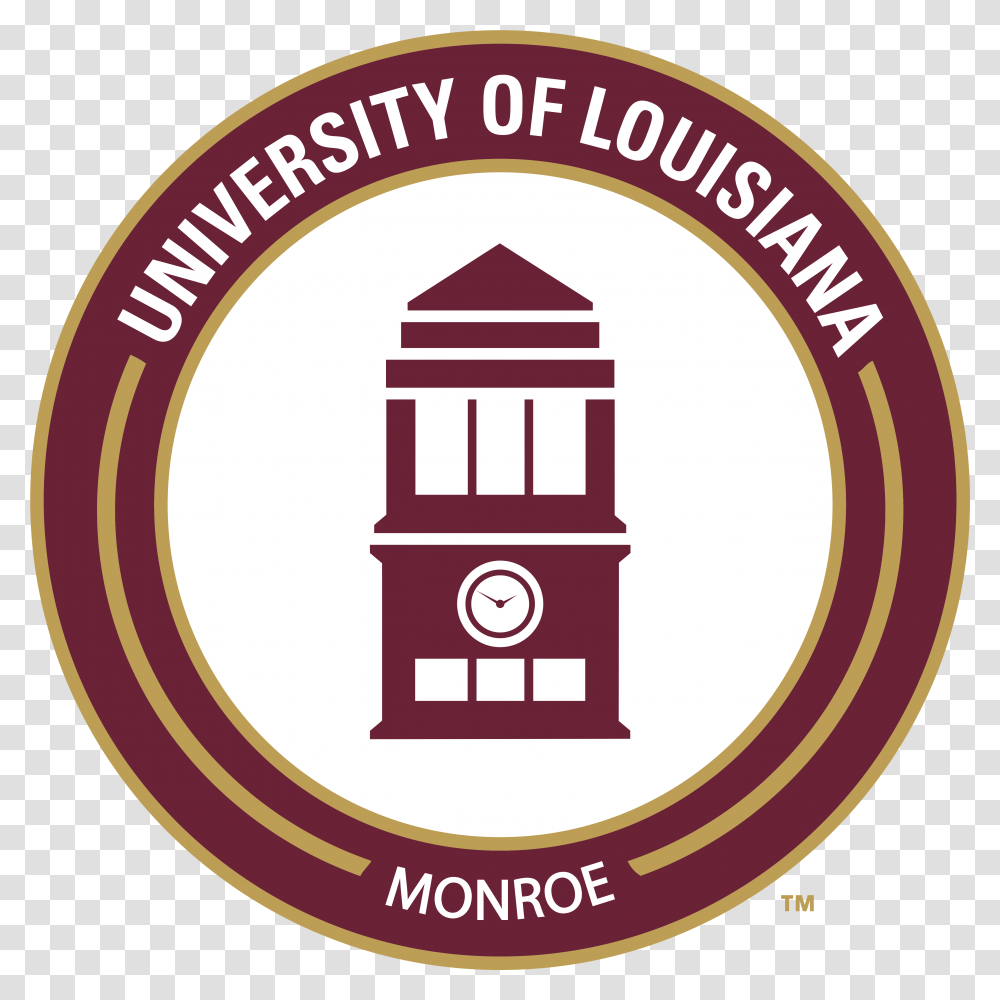 University Of Louisiana University Of Louisiana At Monroe Logo, Symbol, Trademark, Badge, Building Transparent Png