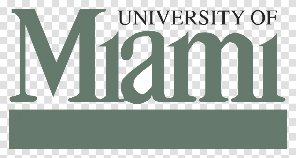 University Of Miami Logo Miami Hurricanes Football, Number, Alphabet Transparent Png