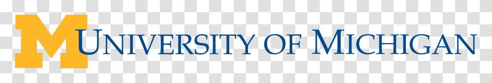 University Of Michigan Logo, Number, Alphabet Transparent Png