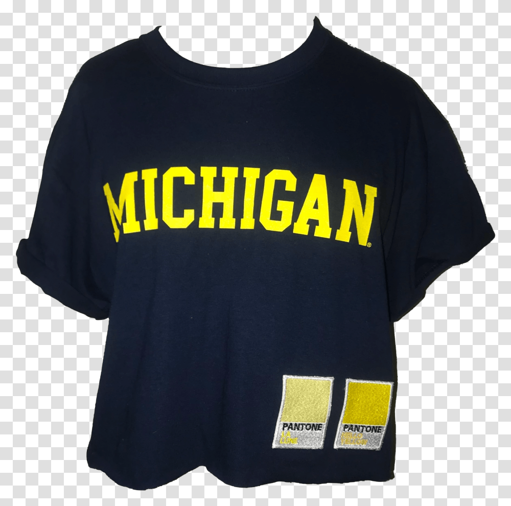 University Of Michigan Paint Swatch Tee Mysite Michigan Wolverines Basketball, Clothing, Apparel, Sleeve, T-Shirt Transparent Png