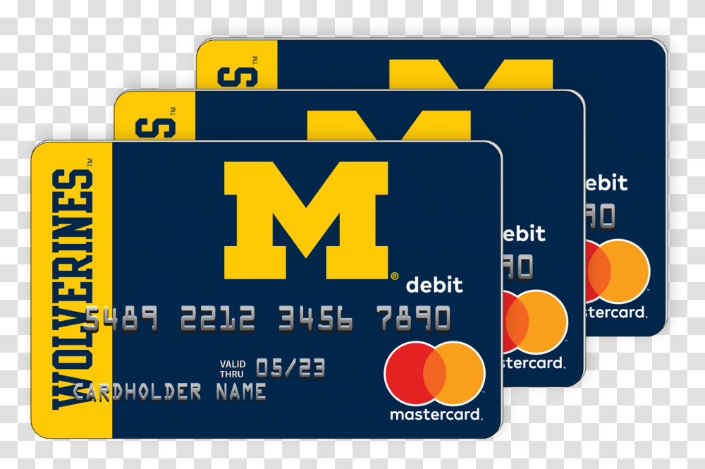 University Of Michigan, Credit Card Transparent Png