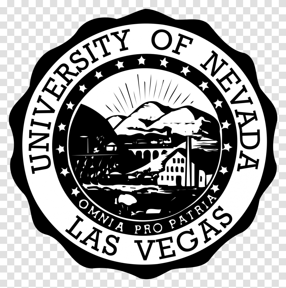University Of Nevada Las Vegas Seal, Logo, Trademark, Emblem