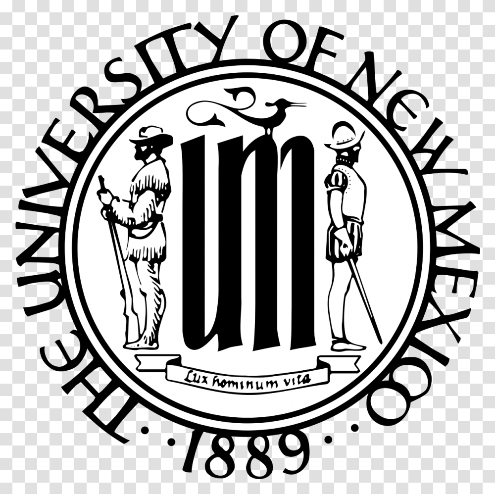 University Of New Mexico Logo University Of New Mexico, Symbol, Trademark, Coin, Money Transparent Png