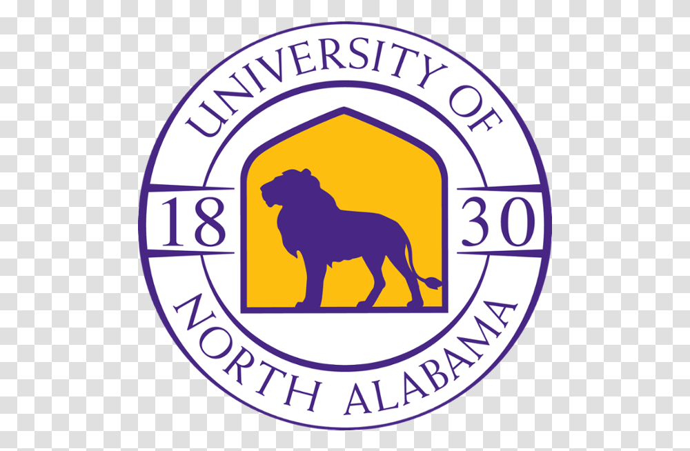 University Of North Alabama Official Logos University Of Una Logo, Symbol, Trademark, Badge, Animal Transparent Png