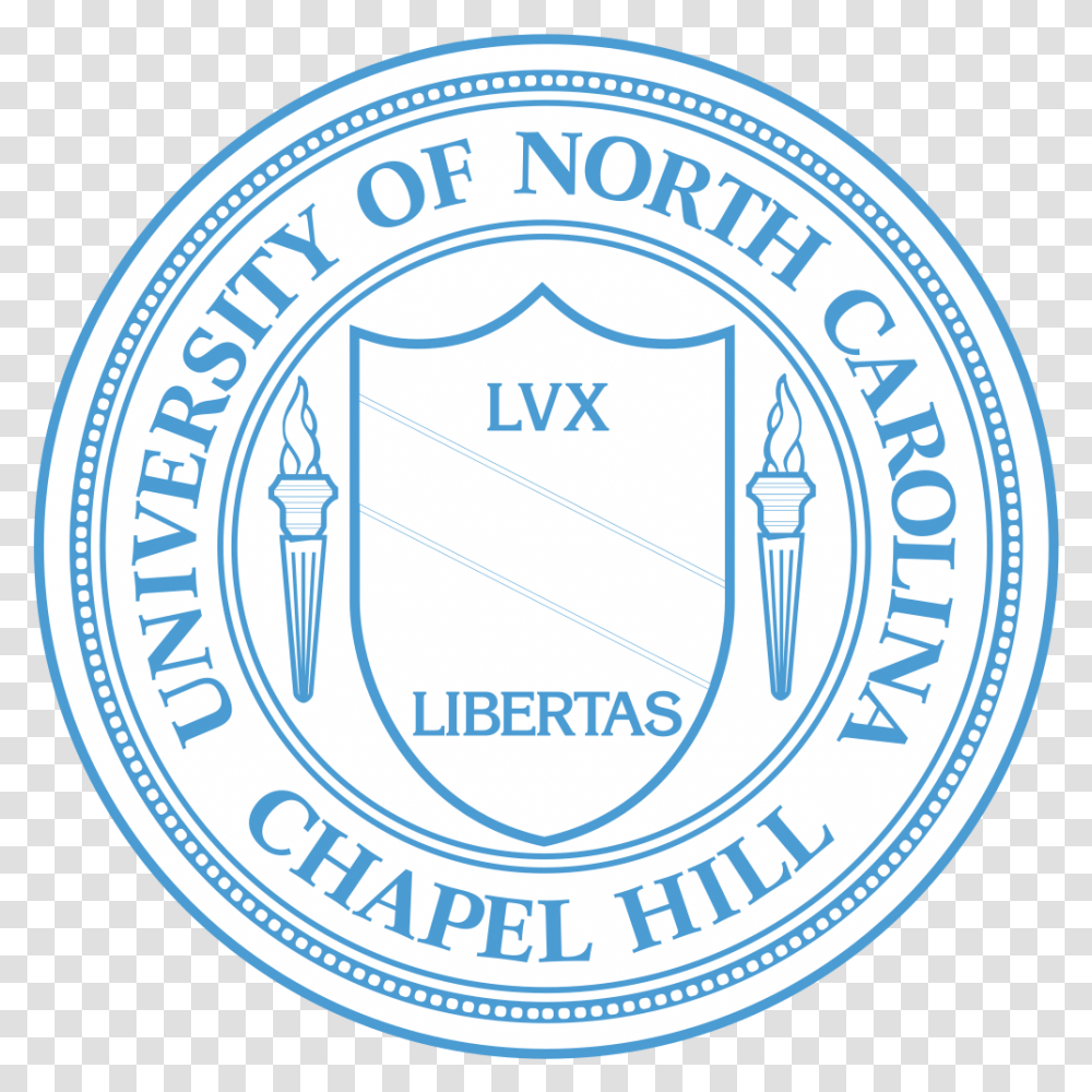 University Of North Carolina Logos University Of North Carolina Seal, Symbol, Trademark, Badge, Coin Transparent Png