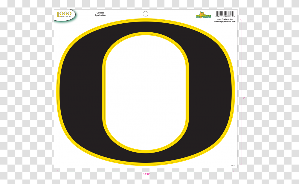 University Of Oregon University Of Oregon Outline, Label, Alphabet Transparent Png